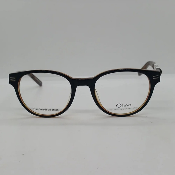 NWT UNISEX C-LINE EYEGLASS FRAMES CLCM25 BROWN